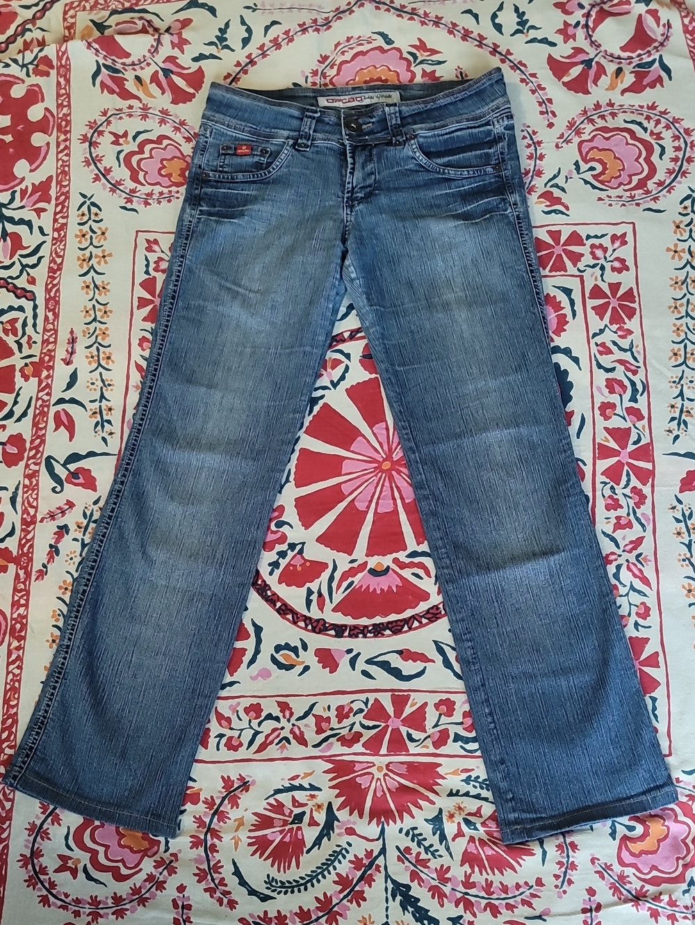Opcao Women's Blue Boot-Cut Jeans Size 4